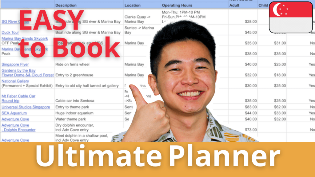 This Make Your SG Trip Planning&nbsp;EASY